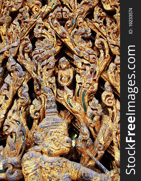 The elaborate carvings Wihern and interference are many characters in literature. A sculpture that was adorned with temples in Pra Top Thai Economy. That for this pattern is carved over hundreds of years. Nice hands of technicians Spec Rattanakosin middle. The elaborate carvings Wihern and interference are many characters in literature. A sculpture that was adorned with temples in Pra Top Thai Economy. That for this pattern is carved over hundreds of years. Nice hands of technicians Spec Rattanakosin middle