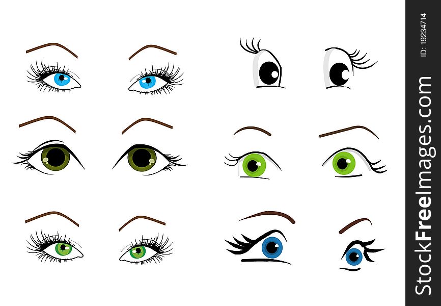 Woman Eyes Collection