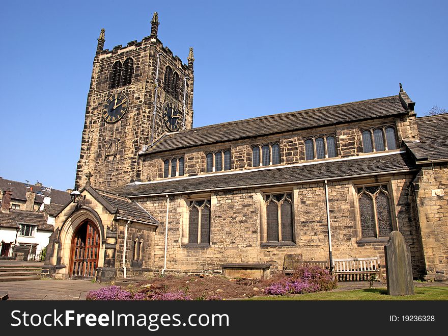 A Tower and Sixteenth Century Church in Yorkshire. A Tower and Sixteenth Century Church in Yorkshire
