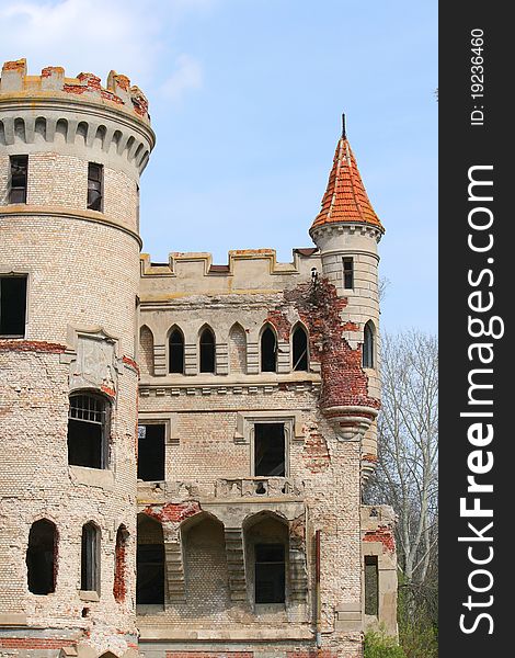 Abandoned castle near Vladimir, Russia. Abandoned castle near Vladimir, Russia.