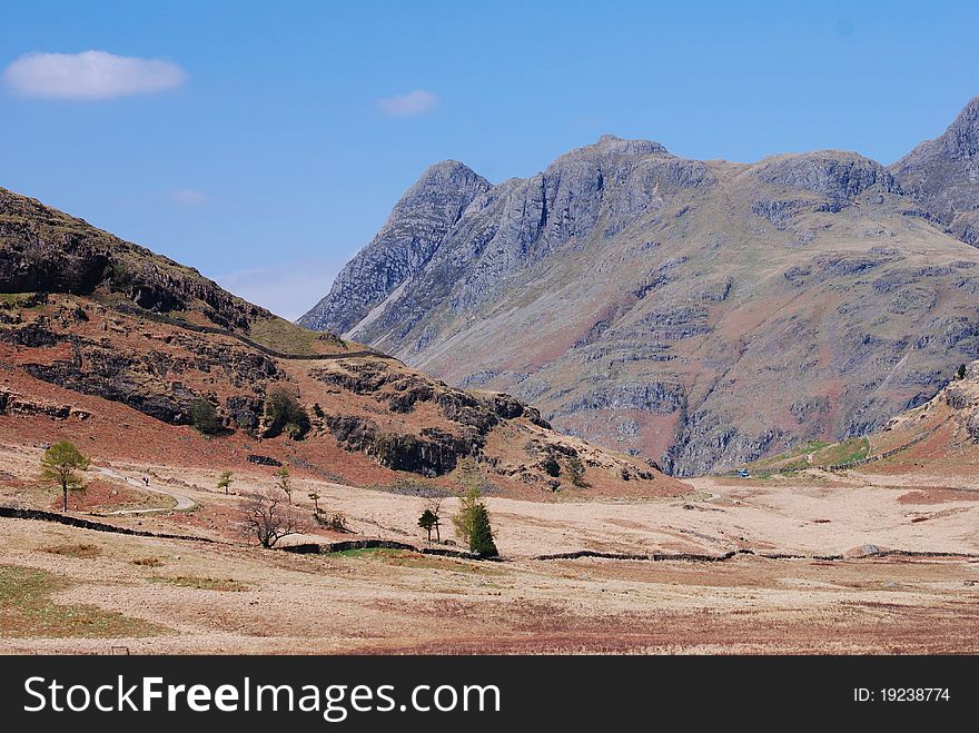 Image of the countryside of the lake district. Image of the countryside of the lake district
