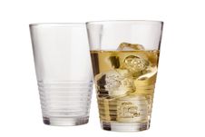 Golden Whisky Royalty Free Stock Photo