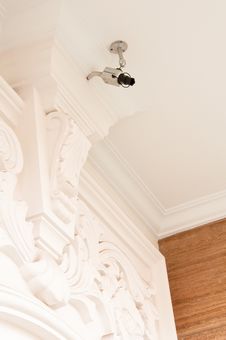 Security Surveillance Camera Stock Photo Security Surveillance Camera Stock Photo