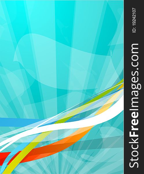 Vector abstract illustration for your design project. Vector abstract illustration for your design project