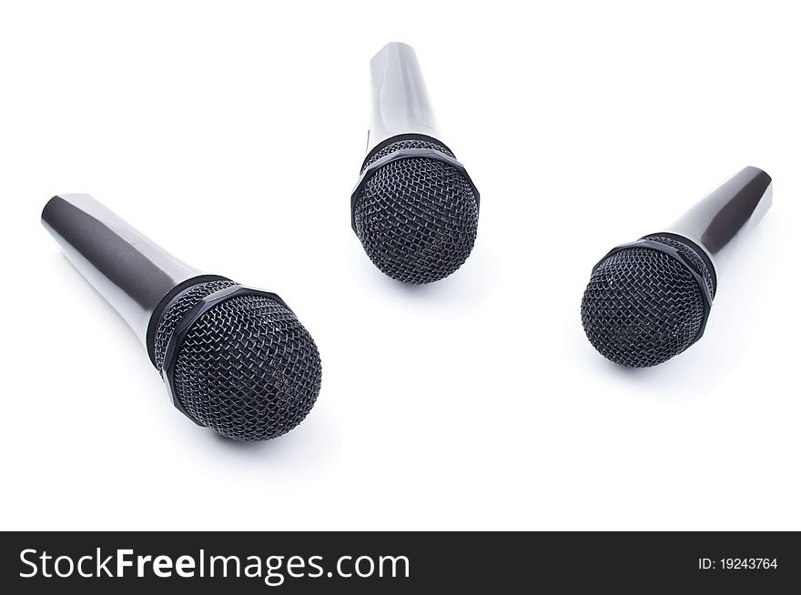 Three Microphone For Karaoke