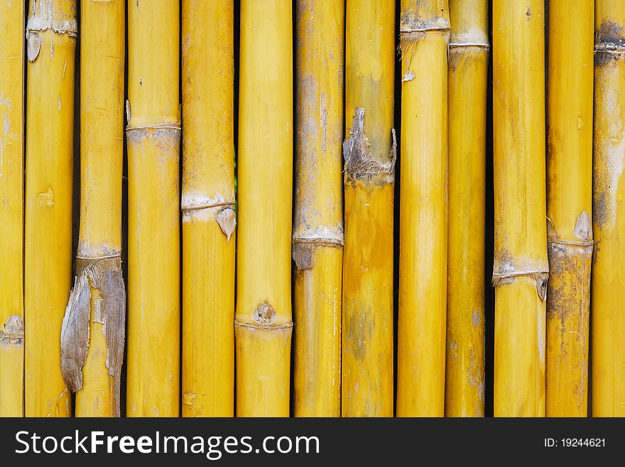 Bamboo wall house pattern background