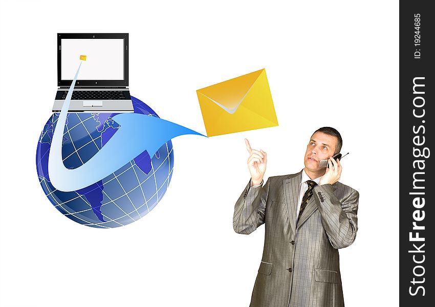 E-mail to deliver the message from any point of globe