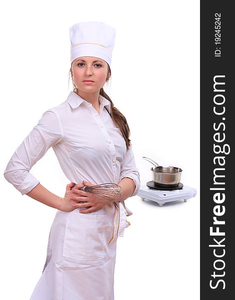 Beautiful Cooking Woman