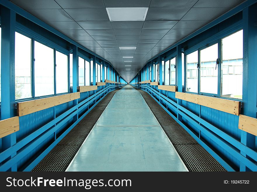 Photo of an empty storehouse