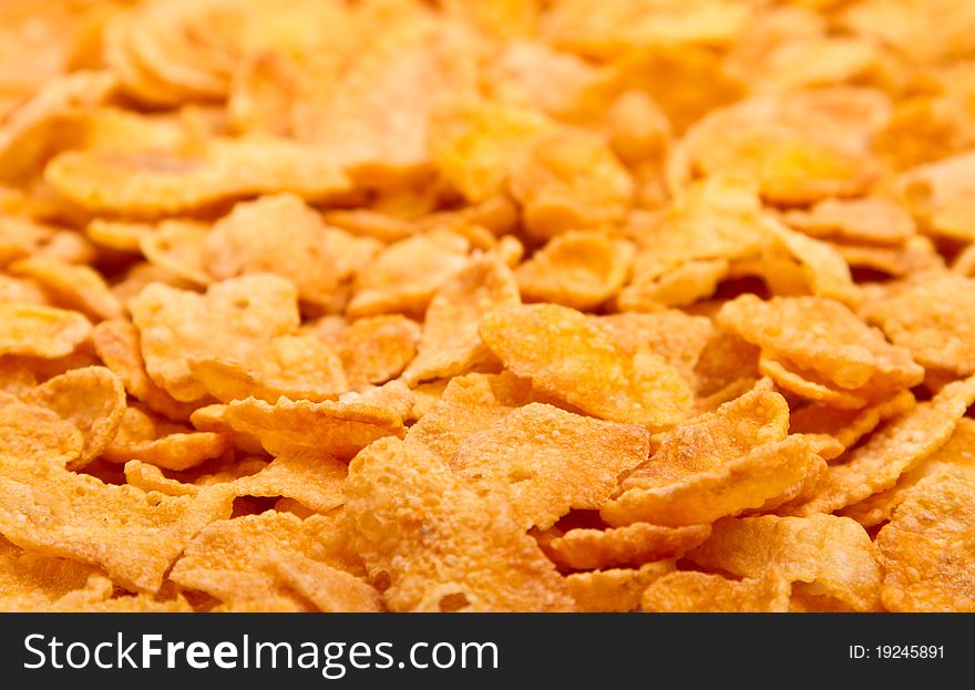 Bed of cereals (shallow DOF)