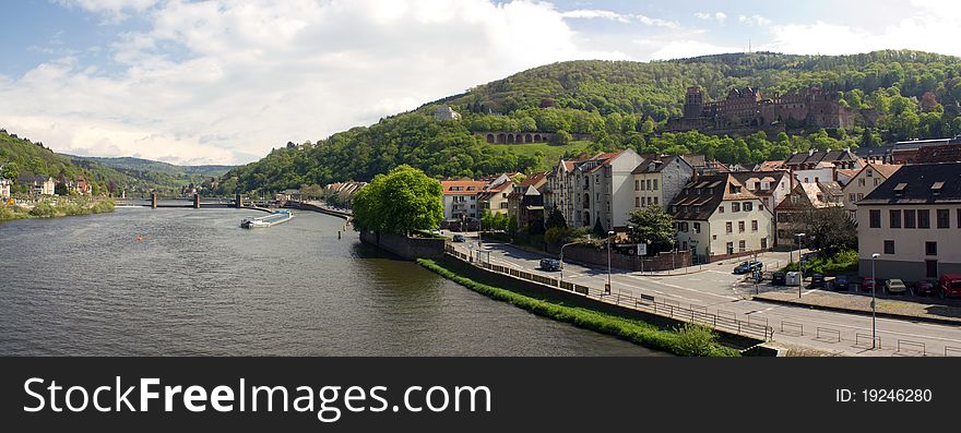 View over Heidelberg