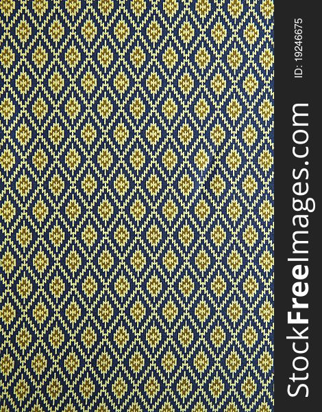 Thai Style Fabric Pattern