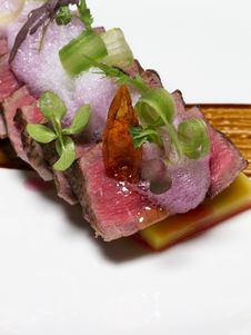 Beef Fillet With Wine Sauce Stock Photo Beef Fillet With Wine Sauce Stock Photo