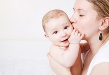 Mother And Baby Royalty Free Stock Images