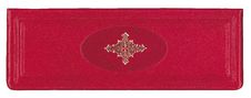 Leather Cover With Gold Embossed Pattern Stock Photos Leather Cover With Gold Embossed Pattern Stock Photos