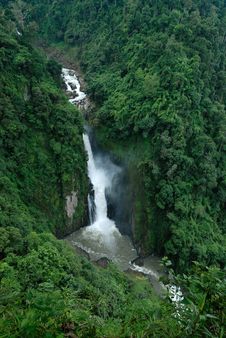 Waterfall Jungle Royalty Free Stock Photo Waterfall Jungle Royalty Free Stock Photo