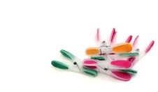 Clothes-pegs 2 Royalty Free Stock Photo Clothes-pegs 2 Royalty Free Stock Photo