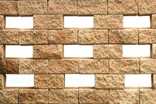 Brown Brick Wall Stock Images