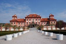 Panormaic View Of Troja Castle In Prague Royalty Free Stock Photo Panormaic View Of Troja Castle In Prague Royalty Free Stock Photo