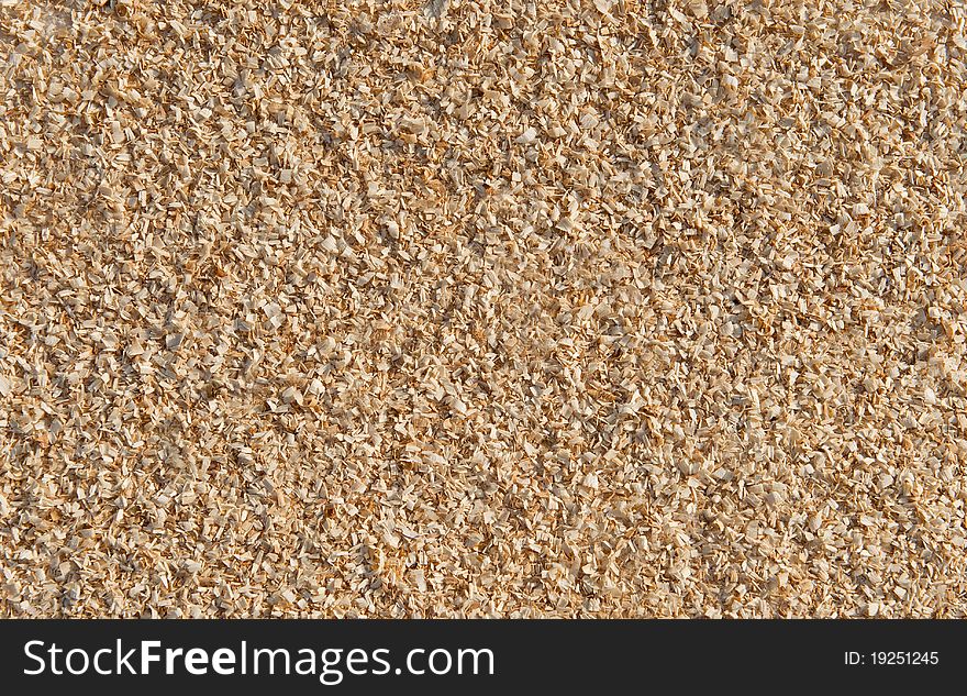 Abstract natural sawdust textured background