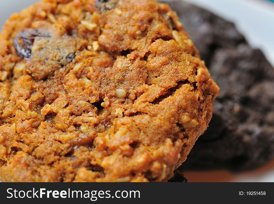 Closeup Of Fresh Cookies