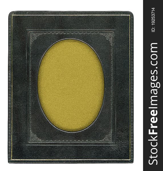 Leather decorative empty picture frame. Includes clipping path for easily inserting an image inside the frame. See also. Leather decorative empty picture frame. Includes clipping path for easily inserting an image inside the frame. See also.