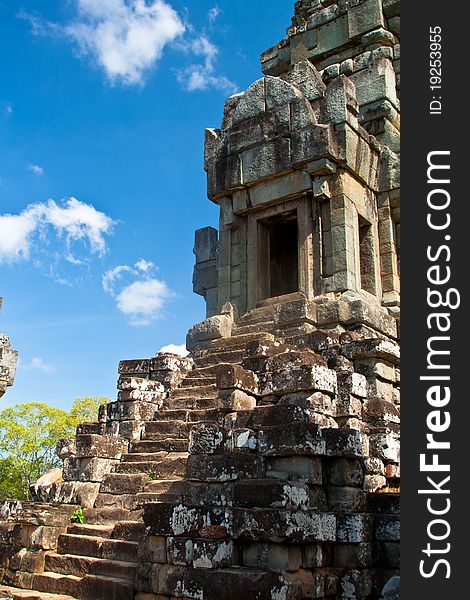 Ancient temple Wat Ta Keo at Angkor Wat complex