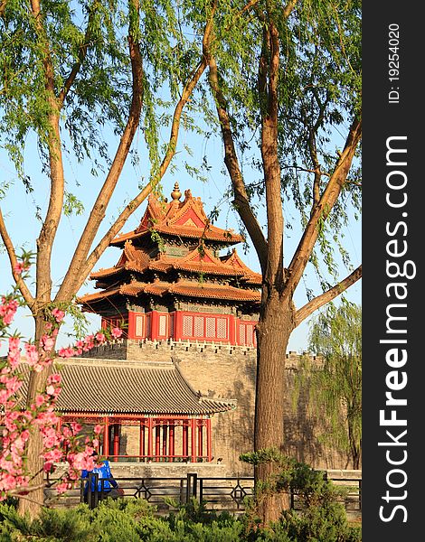 The Corner Tower Of The Forbidden City