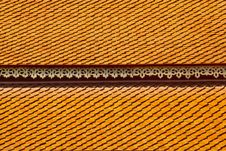 Thai Temple Roof In Northern Style Stock Photos