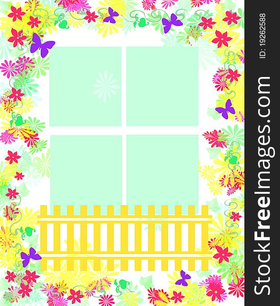 Fantasy Scrapbook Garden