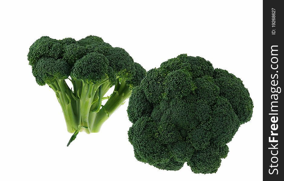 Broccoli isolated on white background