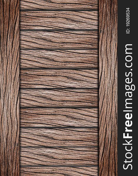 Close up of hard wooden background floor