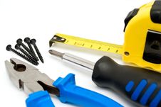 Screwdriver And Pliers Royalty Free Stock Images Screwdriver And Pliers Royalty Free Stock Images