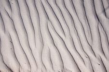 Sand Waves Background Royalty Free Stock Photography