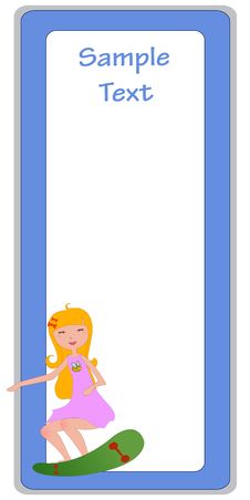 Invitation Frame Stock Image