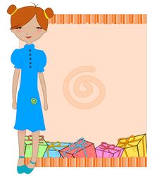 Invitation Frame Royalty Free Stock Image