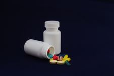 Capsule And Pills Royalty Free Stock Photo Capsule And Pills Royalty Free Stock Photo