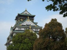 Ancient Osaka Castle Stock Photography Ancient Osaka Castle Stock Photography