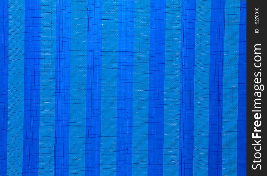A blue sheet from fiber plastic. A blue sheet from fiber plastic