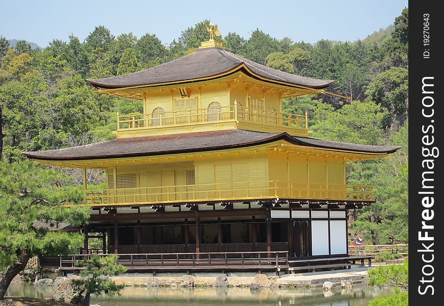 Kinkakuji Temple of Kyoto