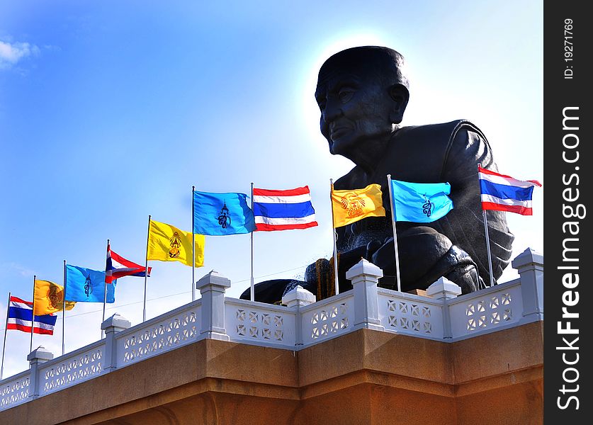 The Thai Biggest Buddha Image In The World at Wat Huay Mong Khol.