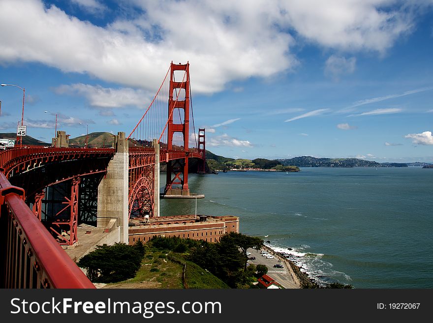 Golden gate bridge in san francisco