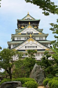 Osaka Castle Stock Image Osaka Castle Stock Image