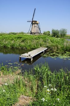 Nature At Kinderdijk Stock Photo Nature At Kinderdijk Stock Photo