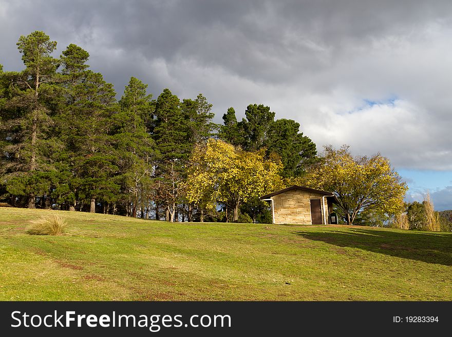 Parklands at Risdon Brook Dam in Tasmania.