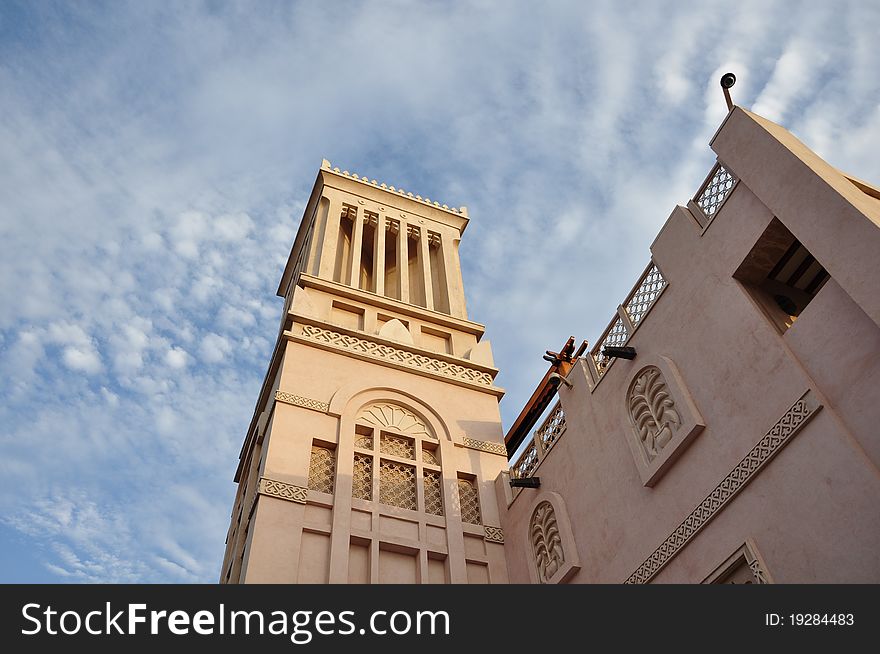 Clouds at Madinat Jumeirah dubai uae