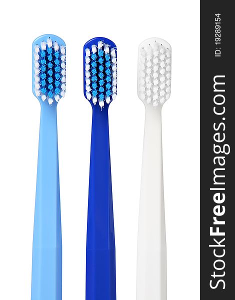 Tooth Brushes, isolated on white