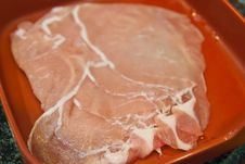 Raw Sliced Pork Stock Image Raw Sliced Pork Stock Image