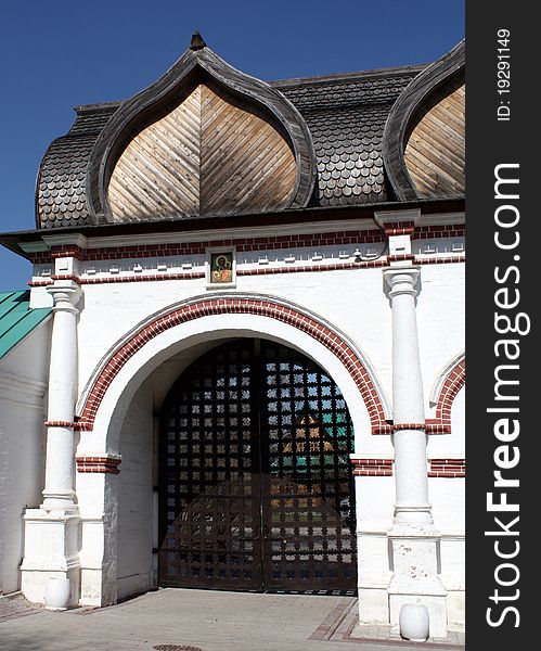 Spassky Gate of estate Kolomenskoe