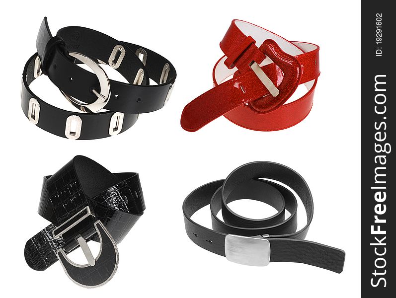 Leather Belts With Bukles